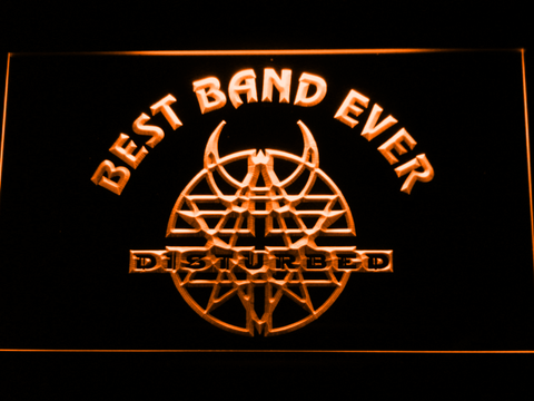 Disturbed Best Band Ever LED Neon Sign